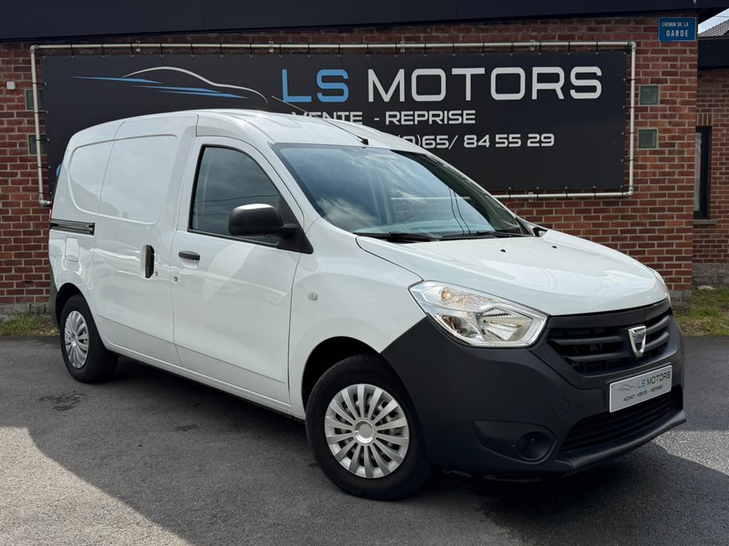 Dacia Dokker 1,5 DCI*63.000 km*, Auto's, Euro 6, 4 cilinders, Wit, Bedrijf