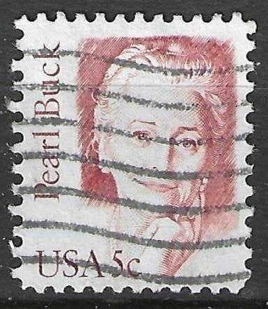 USA 1983 - Yvert 1481 - Pearl Sydenstricker Buck (ST), Postzegels en Munten, Postzegels | Amerika, Gestempeld, Verzenden