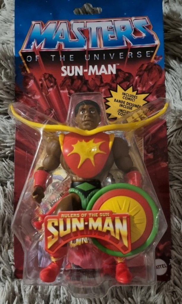 Masters of the universe sun-man, Enlèvement, Neuf