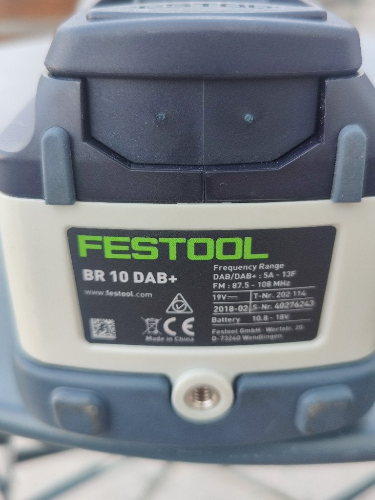 werfradio festool sysrock, Enlèvement ou Envoi, Comme neuf, Radio de chantier