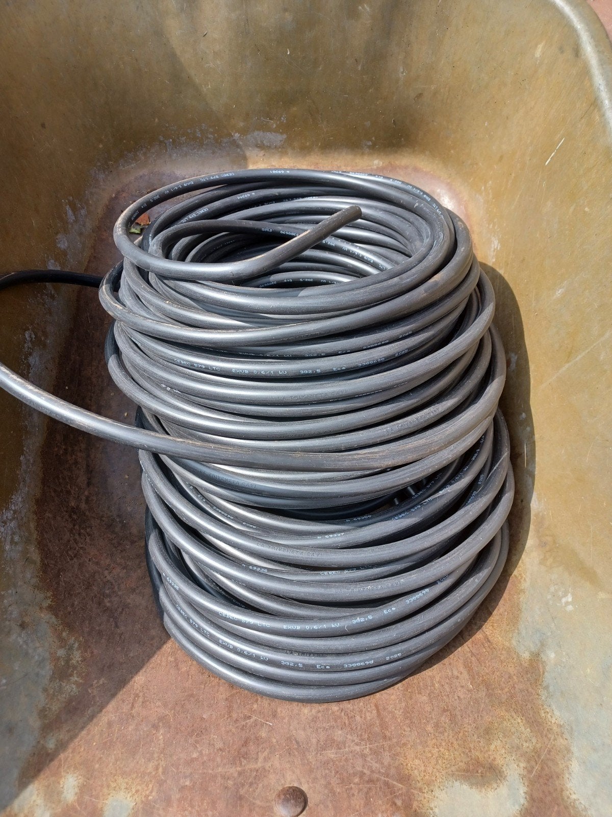 EXVB 3G2,5 mm² energiekabel., Doe-het-zelf en Bouw, Ophalen