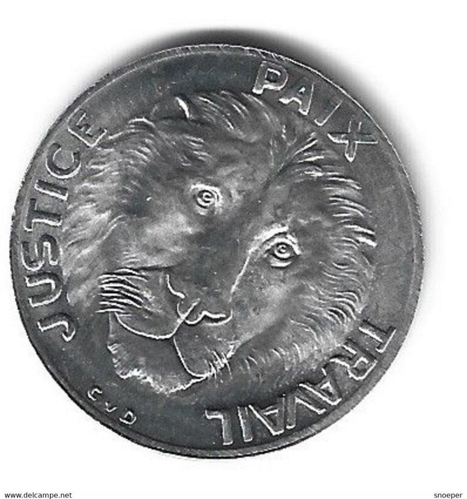 congo democratic republic 10 francs 1965 km 1 unc, Verzenden, Overige landen, Losse munt