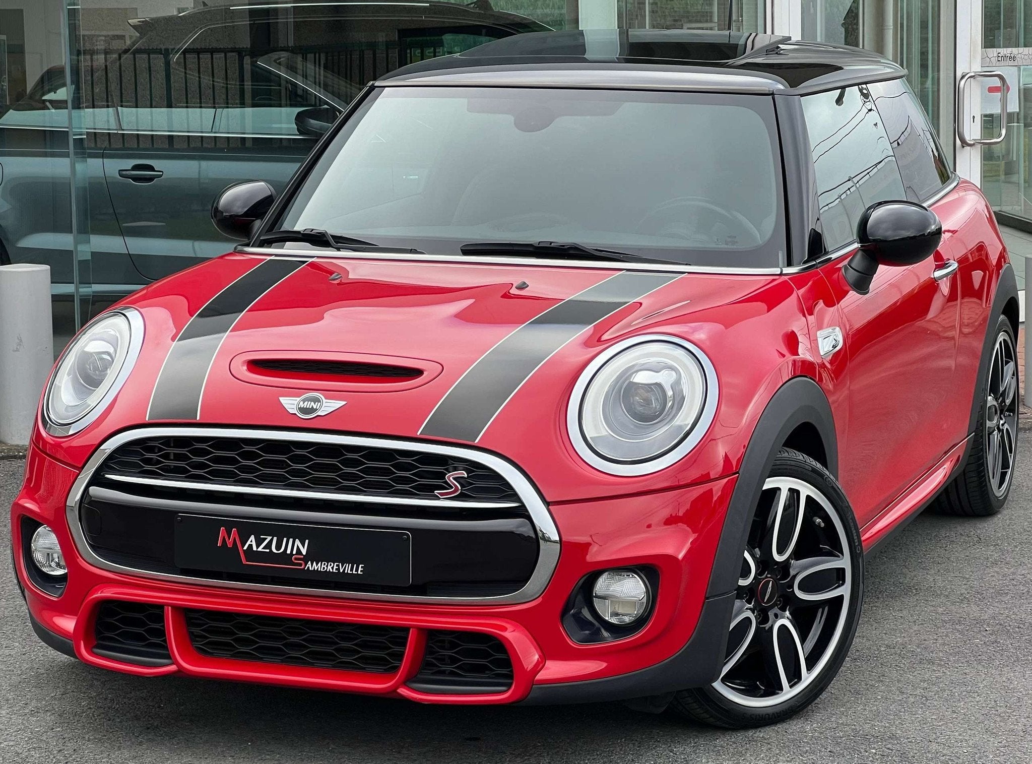 MINI Cooper S 2.0AS * John Cooper Works * Toit Pano * LED *, Autos, Euro 6, Entreprise, 1655 kg, Noir