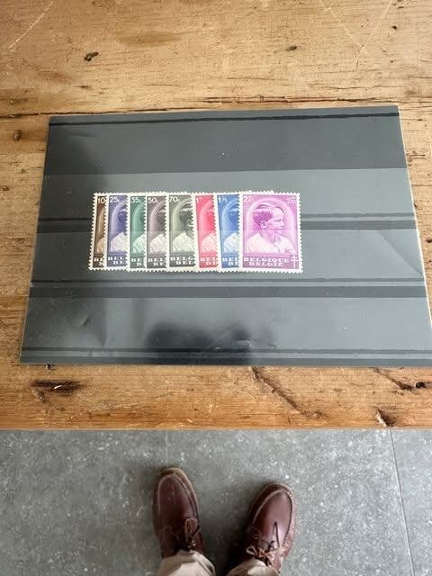 série de timbres Belgique Boudewijn, Sans timbre, Neuf, Enlèvement ou Envoi, Non oblitéré