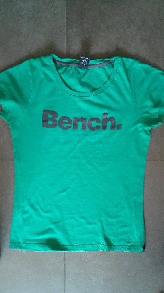 groene t-shirt BENCH, maat large, Maat 42/44 (L), Bench, Ophalen of Verzenden, Korte mouw