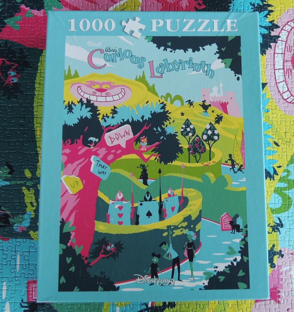 Puzzle 1000 pièces - Disneyland Paris 2023 - Alice, Hobby en Vrije tijd, Ophalen, Legpuzzel