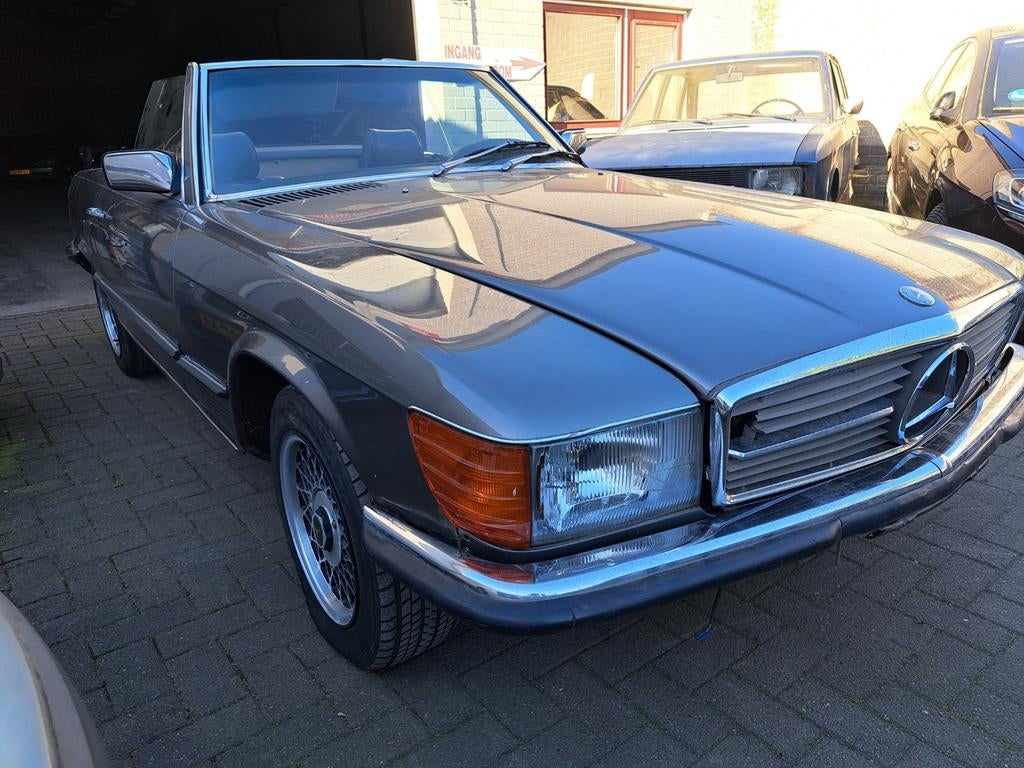 Europese mercedes 280 sl automaat 1981 oldtimer, Auto's, Automaat, Cabriolet, Particulier, Mercedes-Benz