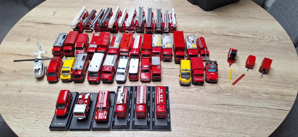Fantastische collectie brandweerwagens, Verzamelen, Ophalen