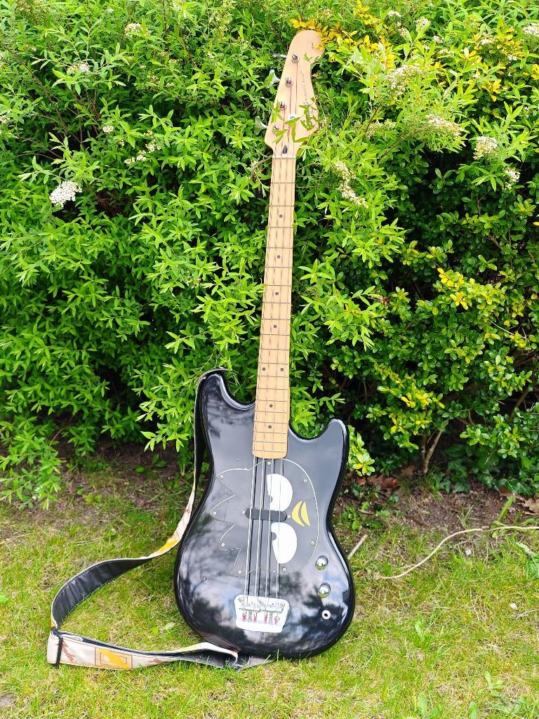 Squier bronco basgitaar, Ophalen of Verzenden, Gebruikt, Elektrisch
