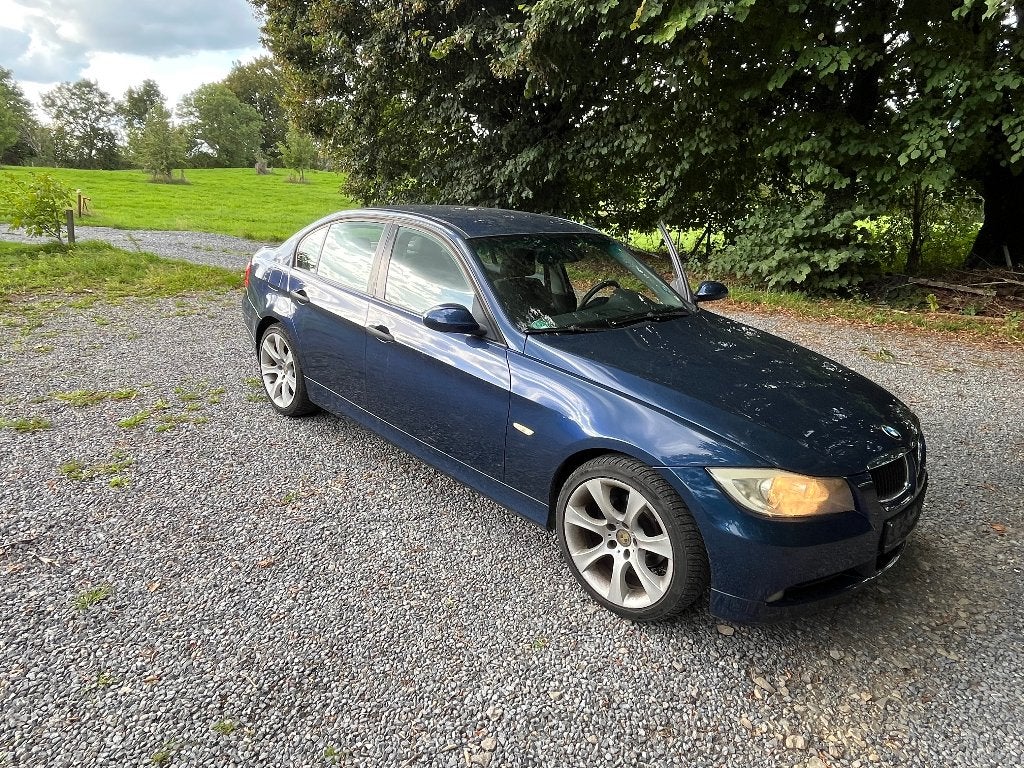 BMW, Auto's, 4 deurs, Blauw, 95 kW, Grijs