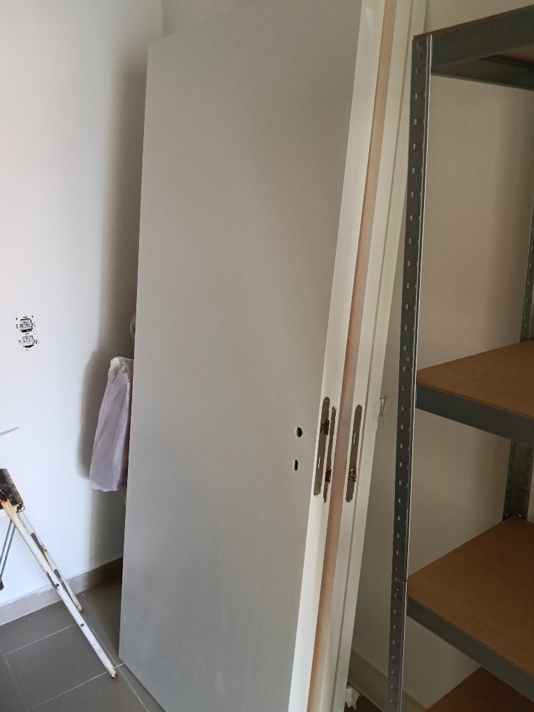 6 VERFDEUREN 201/83, Ophalen, Gebruikt, 80 tot 100 cm, 200 tot 215 cm
