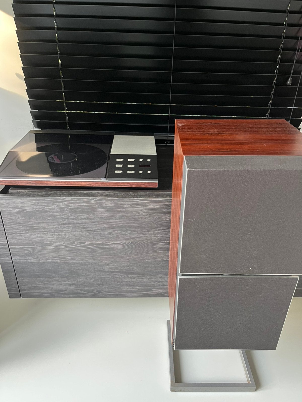 Bang & Olufsen Beogram 8000 platenspeler met bijhorende box, Enlèvement, Utilisé, Tourne-disque, Autres marques