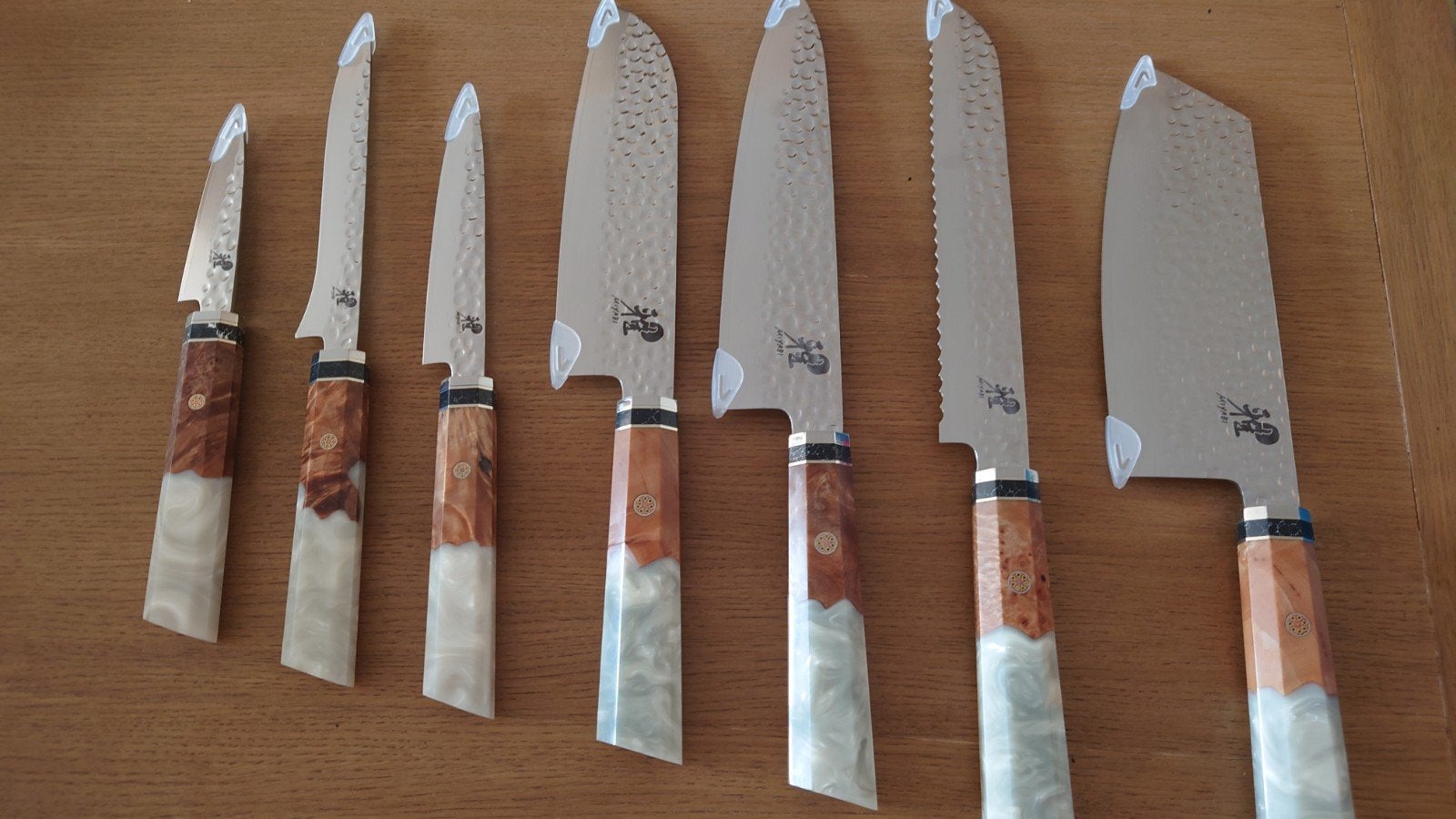 Magnifique ensemble de couteaux de chef, Maison & Meubles, Enlèvement