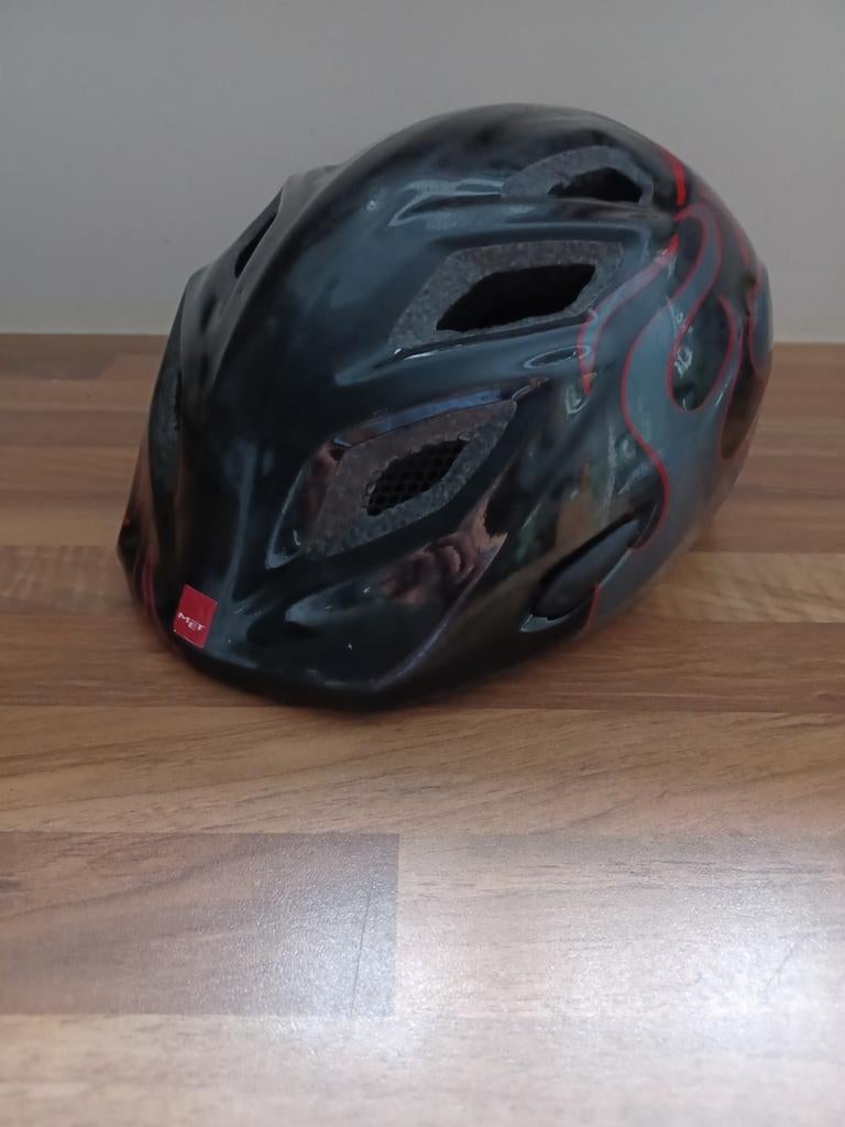 Fietshelm kind 52-57cm, Vélos & Vélomoteurs, Accessoires vélo | Casques de vélo, Garçon, Enlèvement ou Envoi, Comme neuf, MET