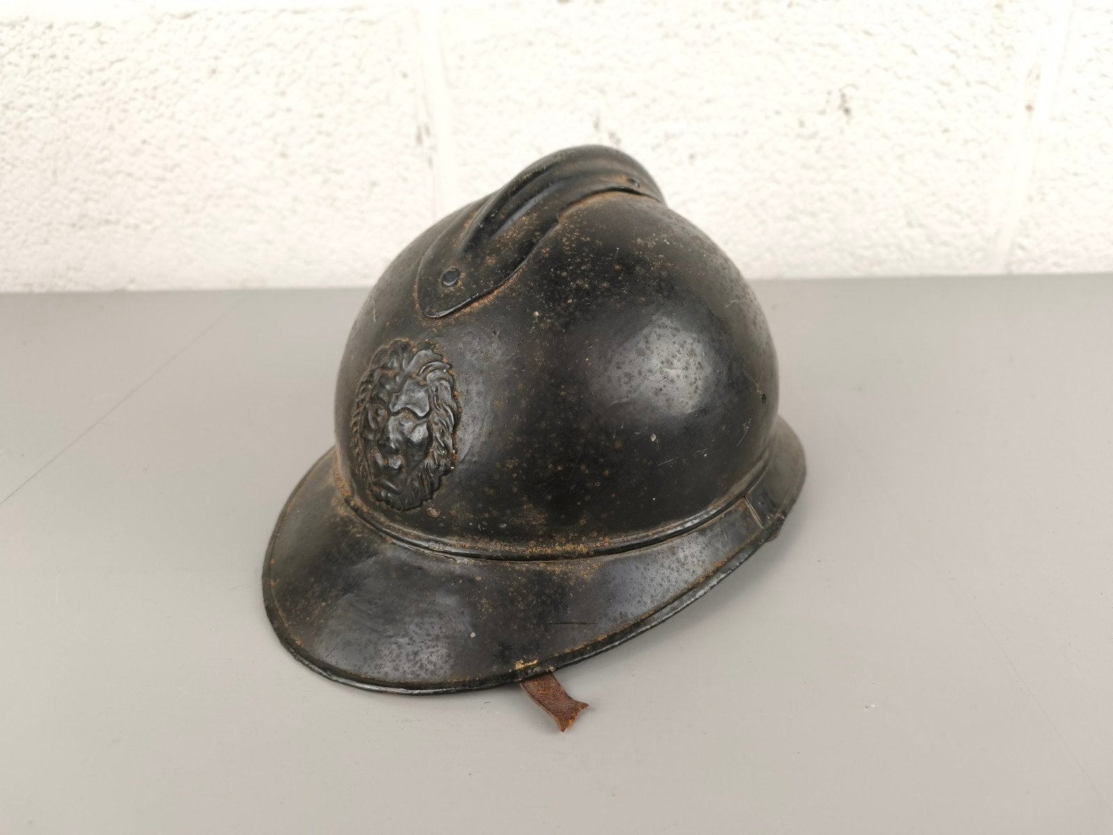 Belgische Adrian M15 helmschaal, Verzamelen, Militaria | Algemeen, .., ., Rijkswacht, Ophalen of Verzenden