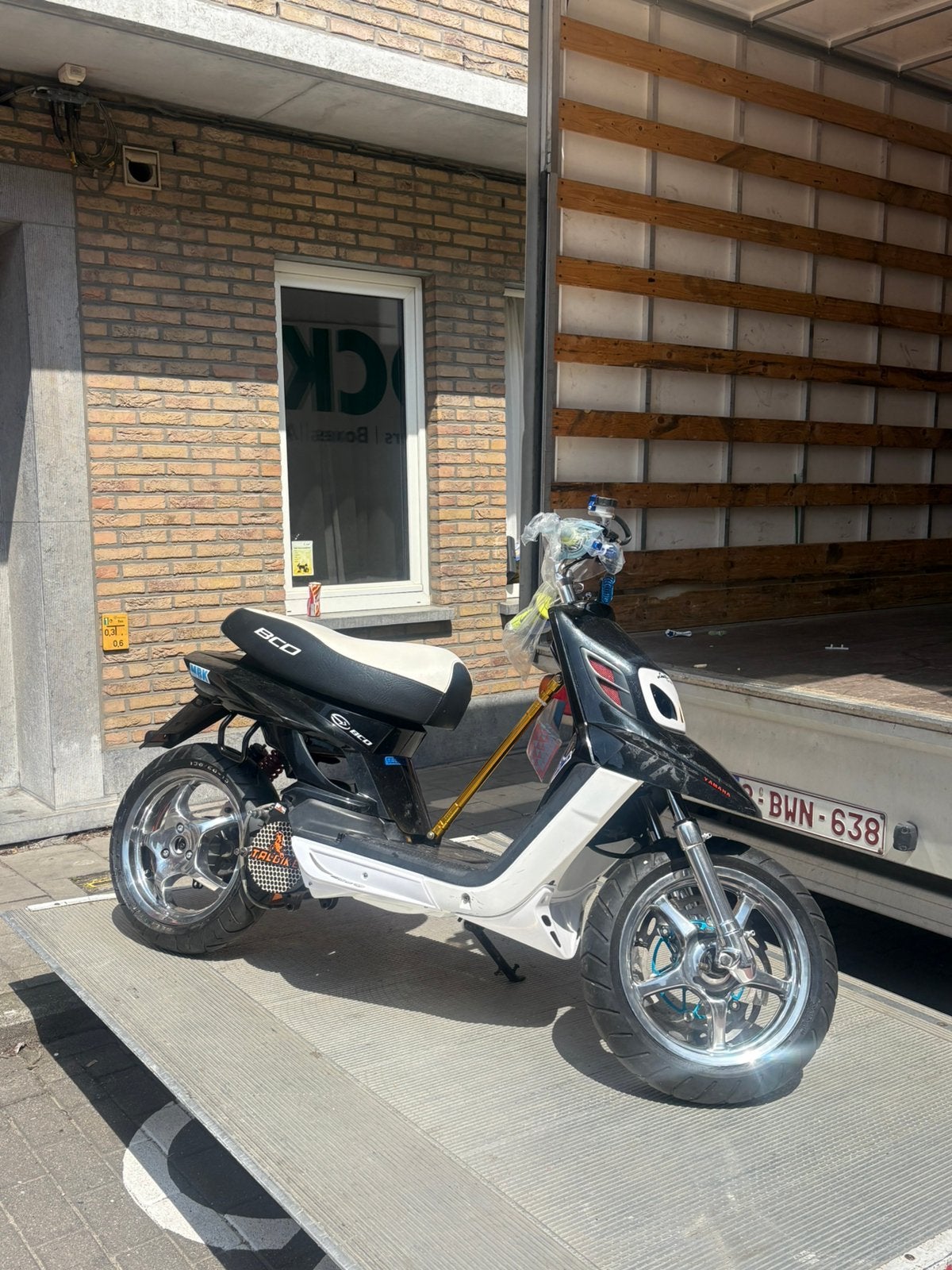 Mbk booster drag build project, Vélos & Vélomoteurs, Scooters | Yamaha, Comme neuf, Autres modèles, Classe A (25 km/h), Deux-temps