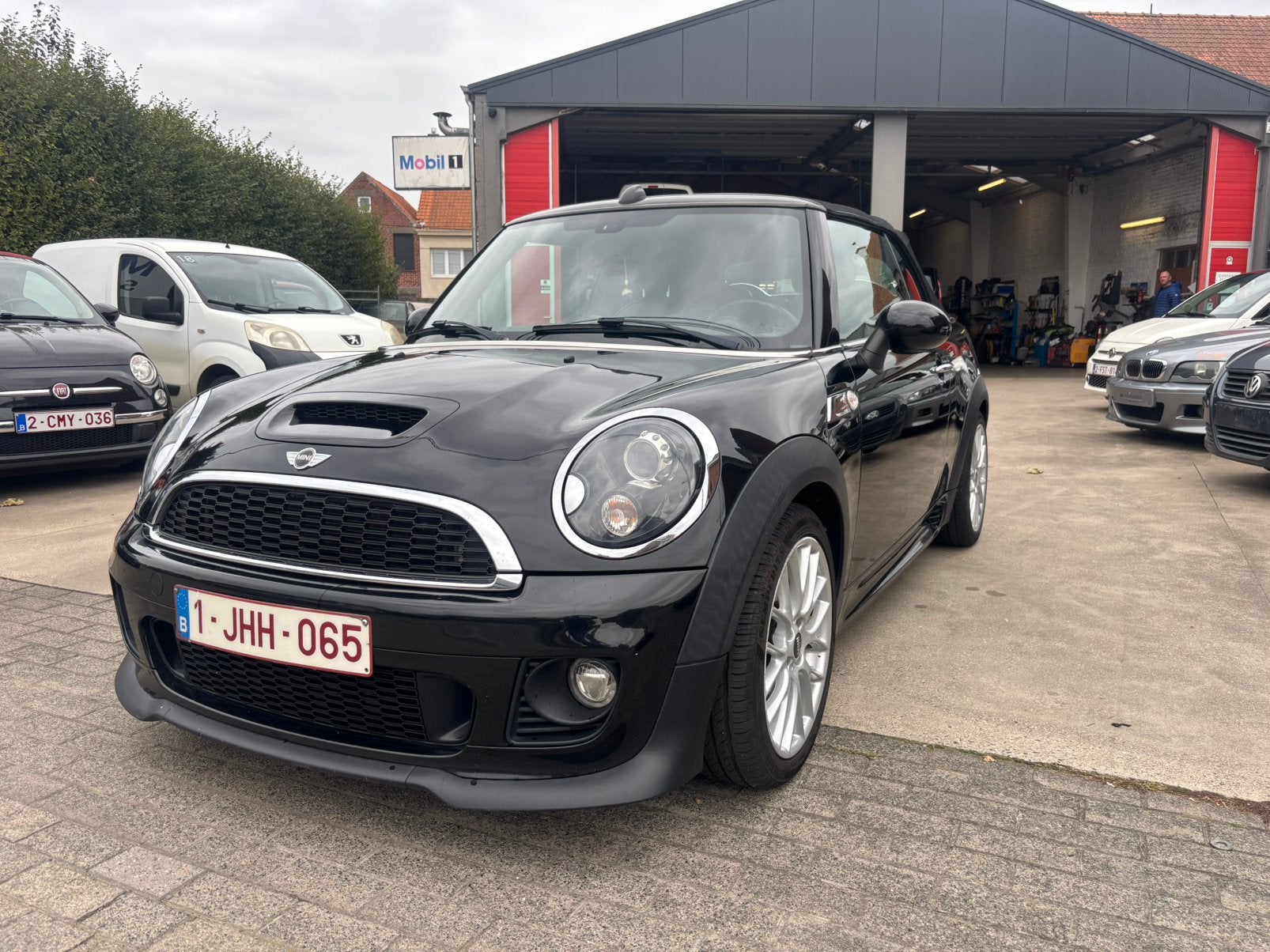 Mini cabriolet John Cooper Works, Autos, Cuir, Euro 5, Achat, 139 g/km