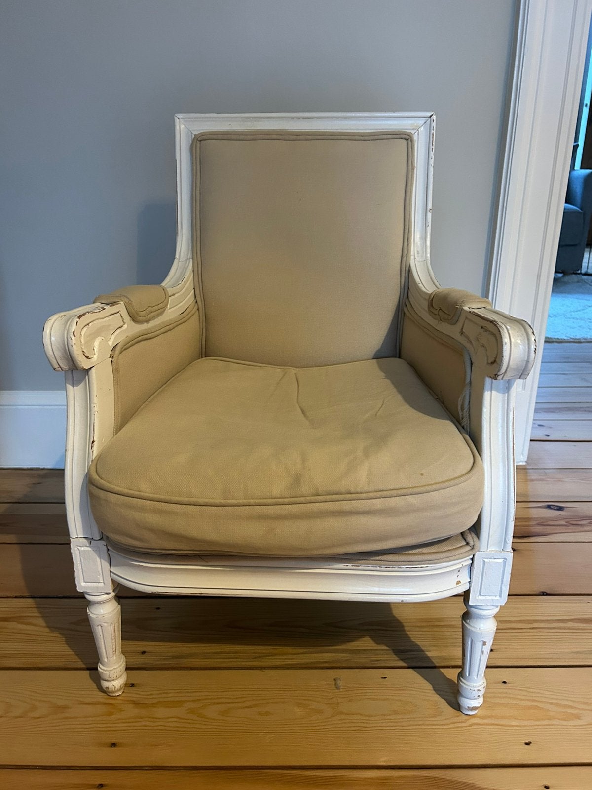 Fauteuil enfant beige, Maison & Meubles, Enlèvement, Utilisé