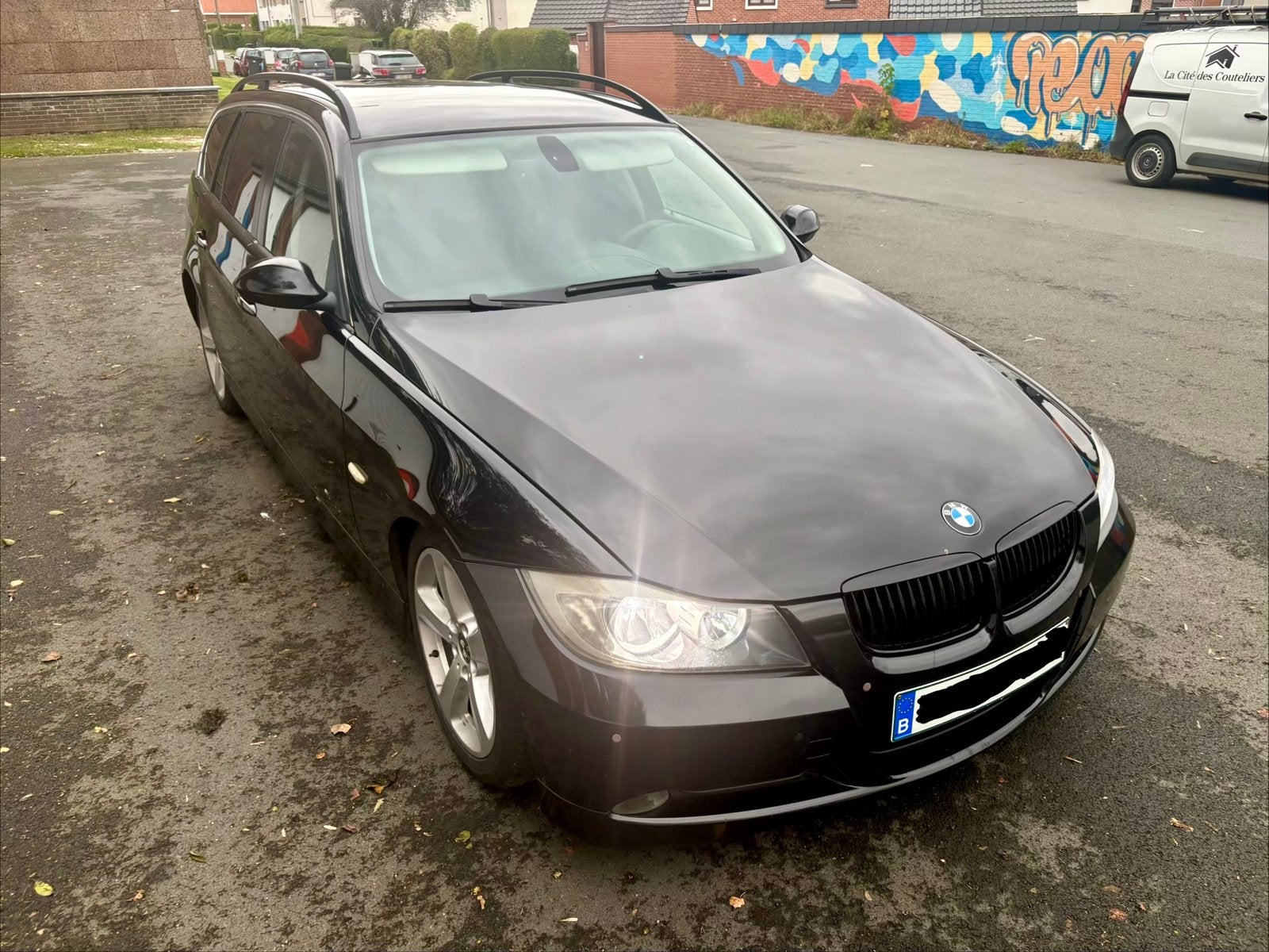 Bmw 320d prêt a immatriculer, Autos, Achat, Boîte manuelle, Noir, 5 portes