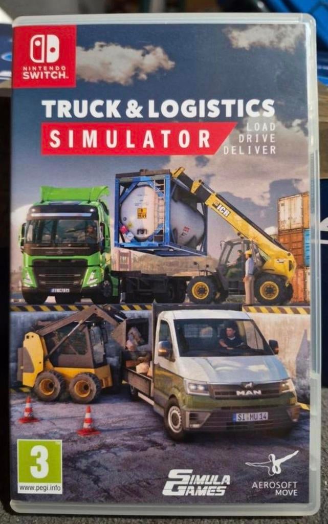 Truck & Logistics Simulator - Nintendo Switch, Games en Spelcomputers, Ophalen of Verzenden, Zo goed als nieuw, Simulatie, Vanaf 3 jaar