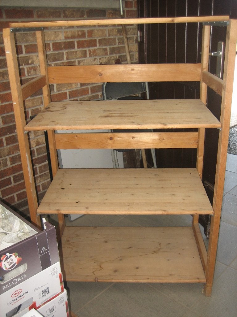 houten rek, Huis en Inrichting, Ophalen, Gebruikt