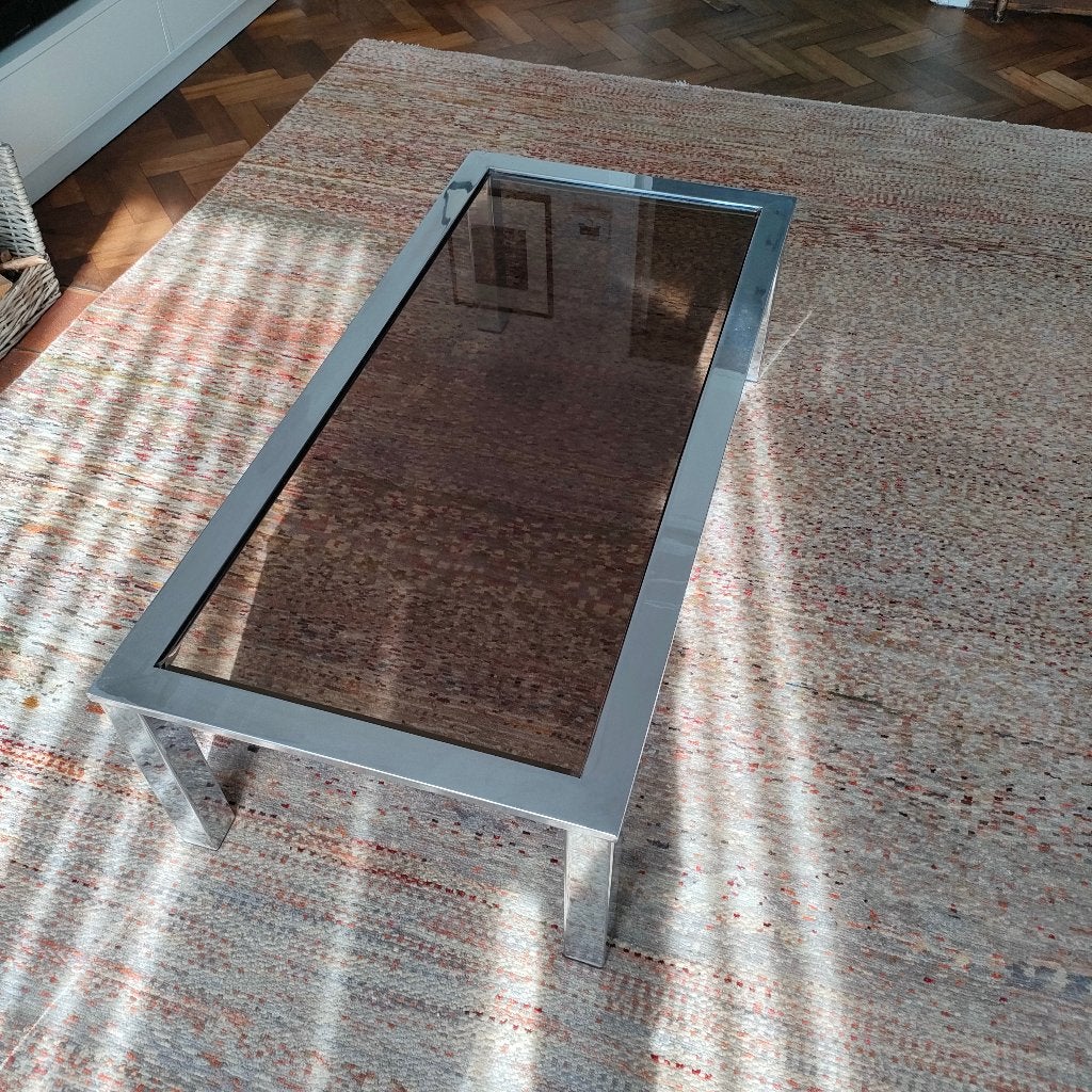 table de salon années 70, Maison & Meubles, Années 70, Verre, Enlèvement, Utilisé