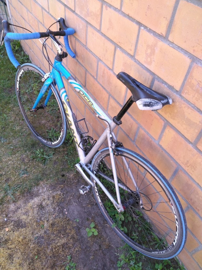 Koersfiets, Fietsen en Brommers, Ophalen, Gebruikt, Velgrem, Giant