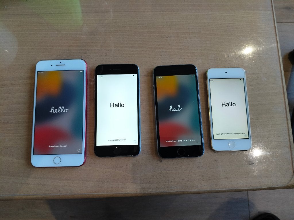 1 x iphone7plus 1 x iphone6 1 x iphone6s 1 x ipod-touch, Telecommunicatie, Gebruikt, Ophalen of Verzenden, Zonder simlock, IPhone 7 Plus