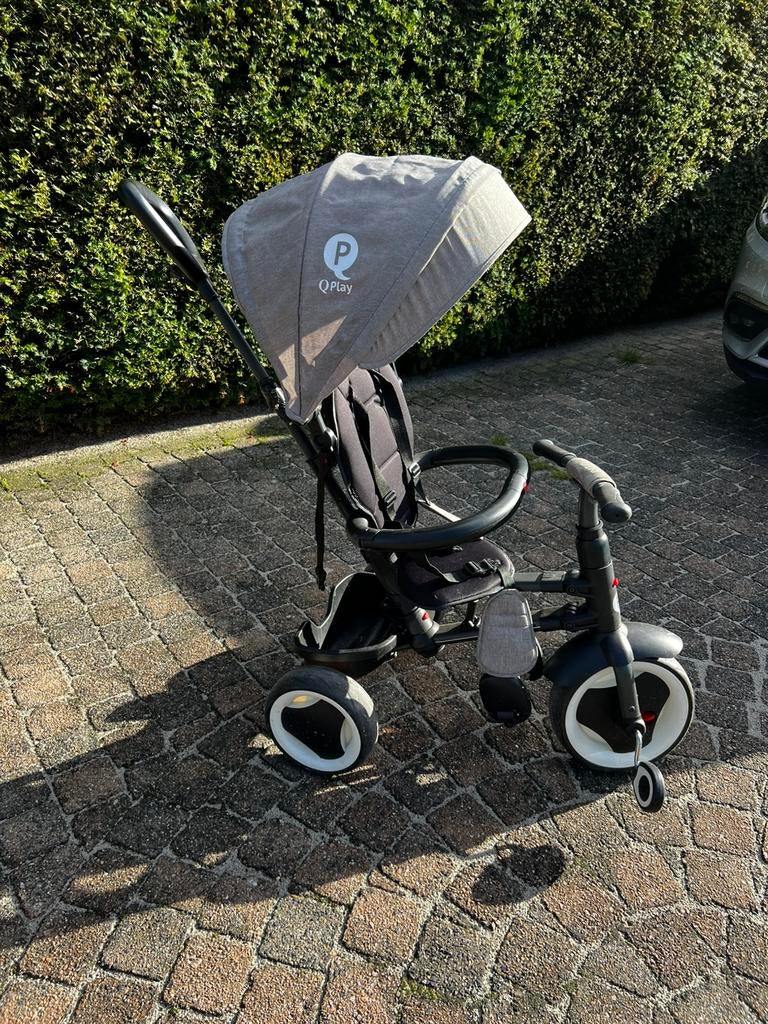 Qplay Rito Driewieler - Grijs, Kinderen en Baby's, Ophalen, Gebruikt