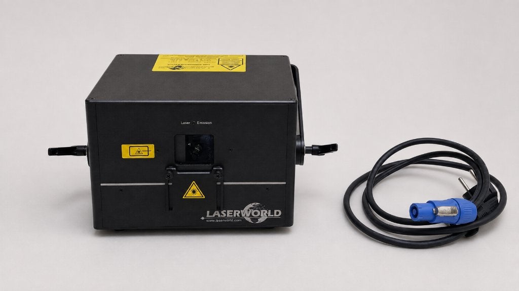 Laserworld DS-3000RGB MK3 professionele RGB-laser, Muziek en Instrumenten, Licht en Laser, Ophalen of Verzenden, Gebruikt, Laser