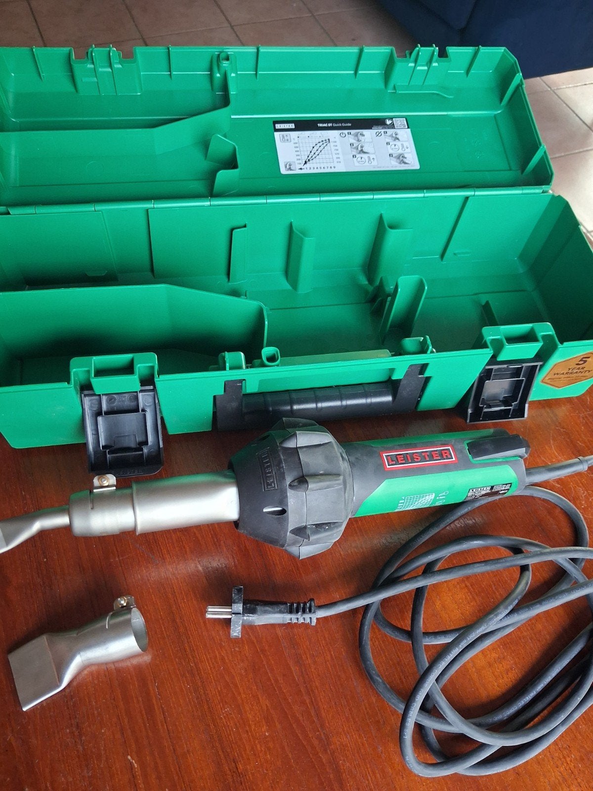 Leister Pistolet à souder triac St neuf, Enlèvement, Neuf