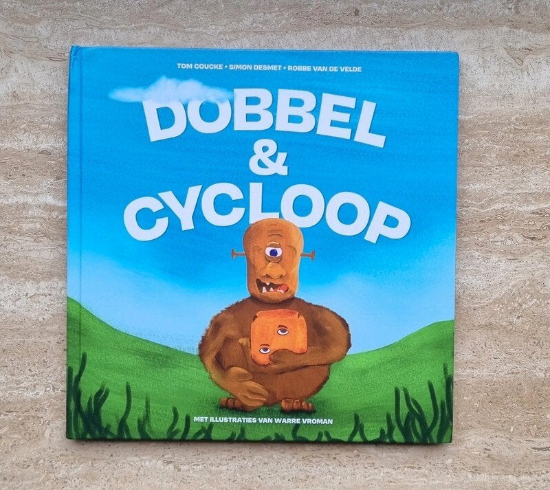 Dobbel & cycloop, prentenboek, Tom Coucke, Warre Vroman e.a., Boeken, Verzenden, Nieuw, Tom Coucke, Prentenboek