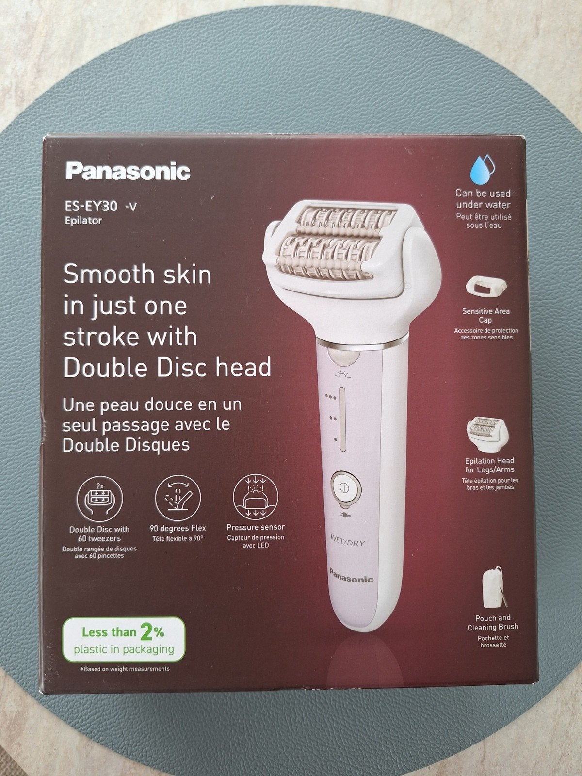 Épilateur PANASONIC Neuf 99%, Comme neuf, Rasage ou Épilation