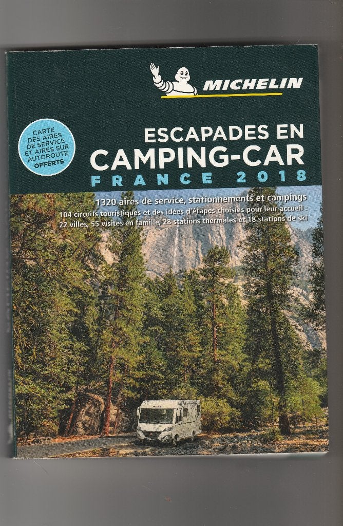 Campers, uitstapjes in Frankrijk 2018, Boeken, Reisgidsen, Gelezen, Michelin, Verzenden, Reisgids of -boek