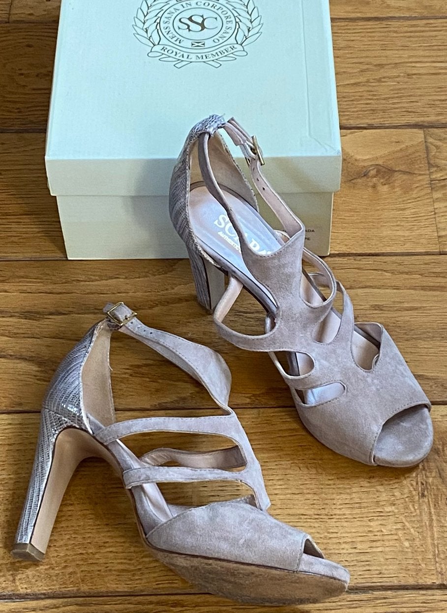 Superbes chaussures en nubuck Scapa pour femmes taille 39, Envoi, Comme neuf