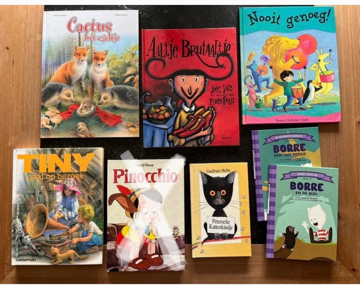 7 kinderboeken voor peuters & kleuters, Ophalen of Verzenden, Zo goed als nieuw