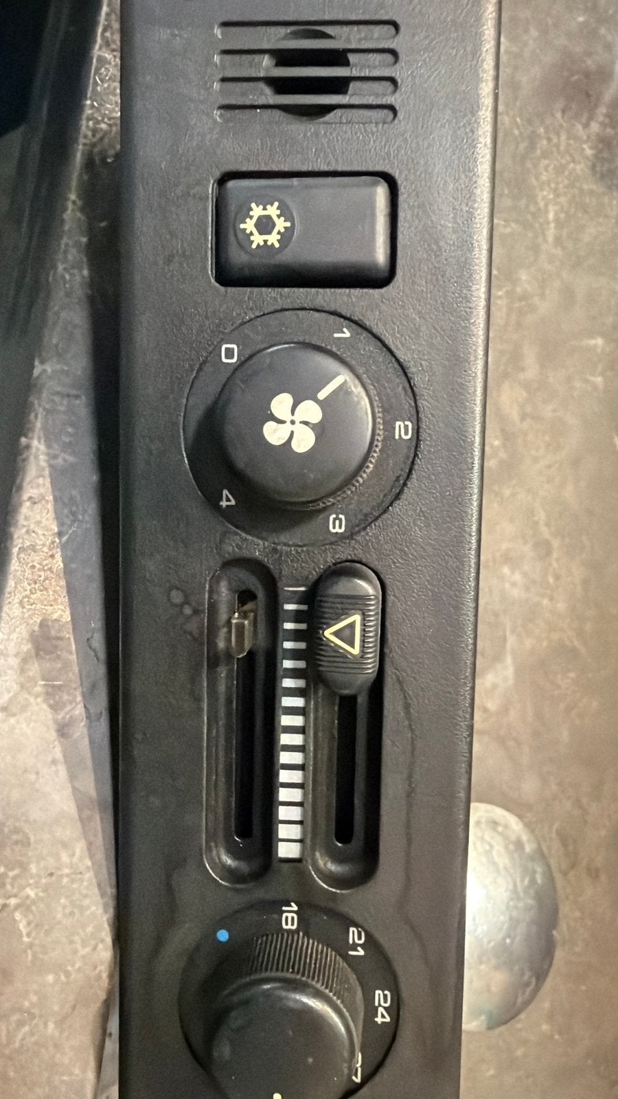 Porsche 964 airco controller unit, Auto-onderdelen, Ophalen of Verzenden, Porsche