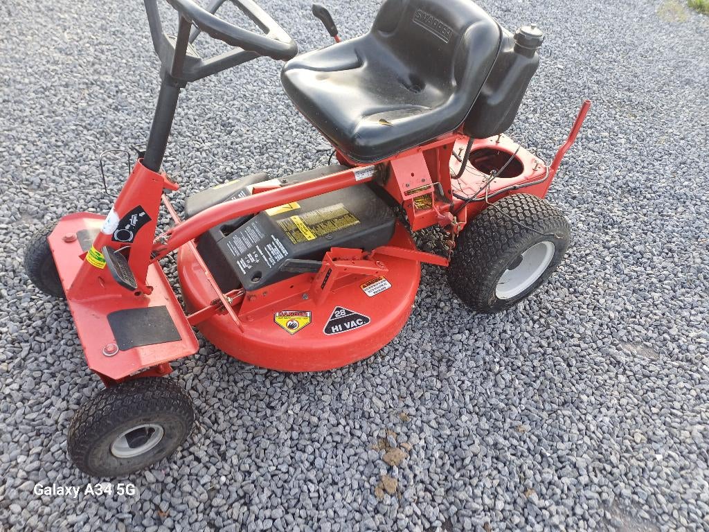 Pièces détachées tracteur tondeuse snapper, Enlèvement, Utilisé, Bac de ramassage, Moins de 90 cm