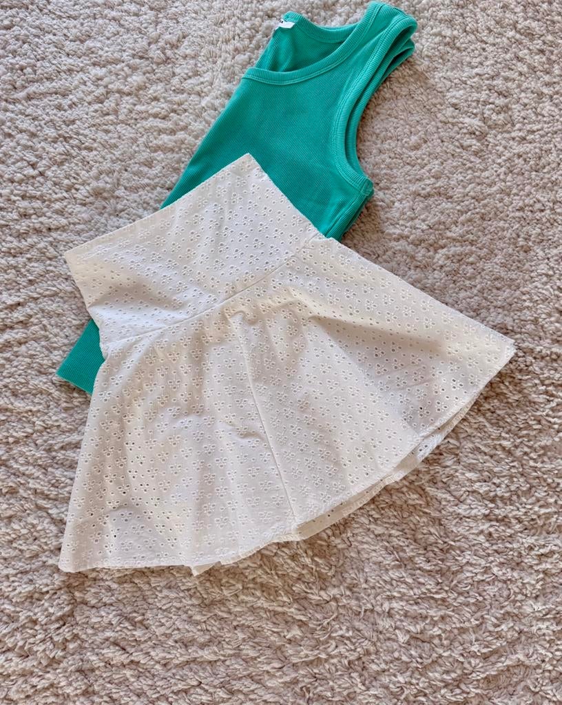 Rok Zara, Kleding | Dames, Rokken, Wit, Maat 42/44 (L), Nieuw, Ophalen of Verzenden