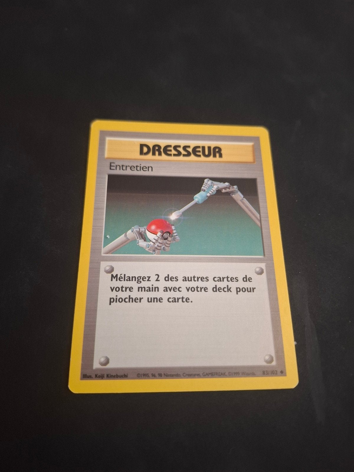 Pokémon Trainer kaart - Entretien (Maintenance) 83/102, Ophalen of Verzenden