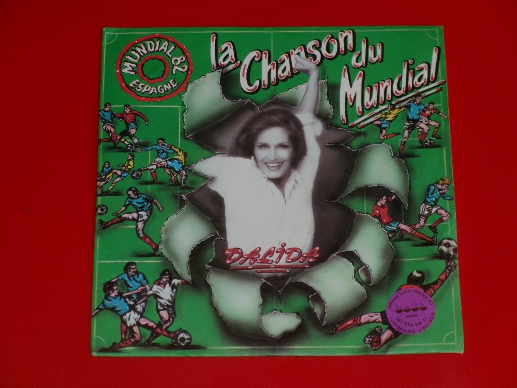 Disque / Vinyl 45 Tours : * LA CHANSON DU MUNDIAL * DALIDA *, Enlèvement, 1980 - 1989, Utilisé, Autres formats