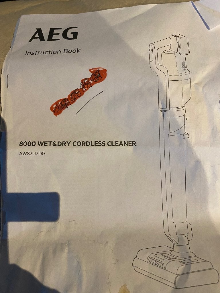 Aspirateur AEG, Electroménager, Réservoir, Comme neuf, Enlèvement, AEG