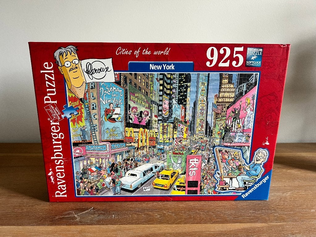 Puzzel Ravensburger Cities of the world - New York, Hobby & Loisirs créatifs, Sport cérébral & Puzzles, Enlèvement ou Envoi, 500 à 1500 pièces