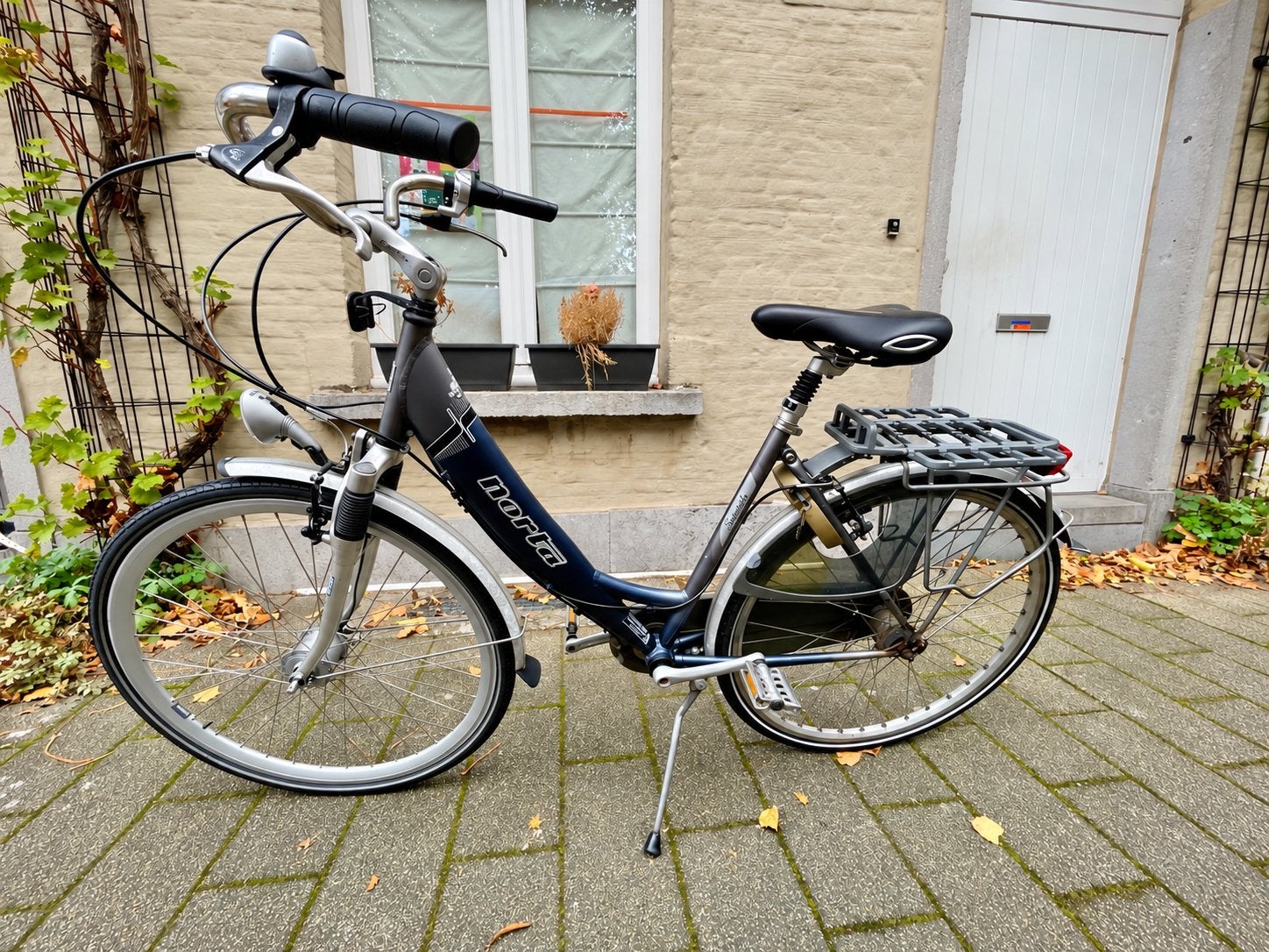 Norta damesfiets – 7 versnellingen – lage instap – rijdend, Fietsen en Brommers, Ophalen, Gebruikt, Velgrem, (Extra) lage instap