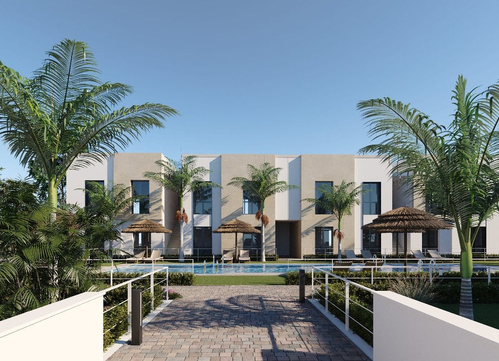 Nieuwbouw villa met zwembad aan Blue Lagoon | Murcia, Spanje, 96 m², Dorp, Spanje, Woonhuis