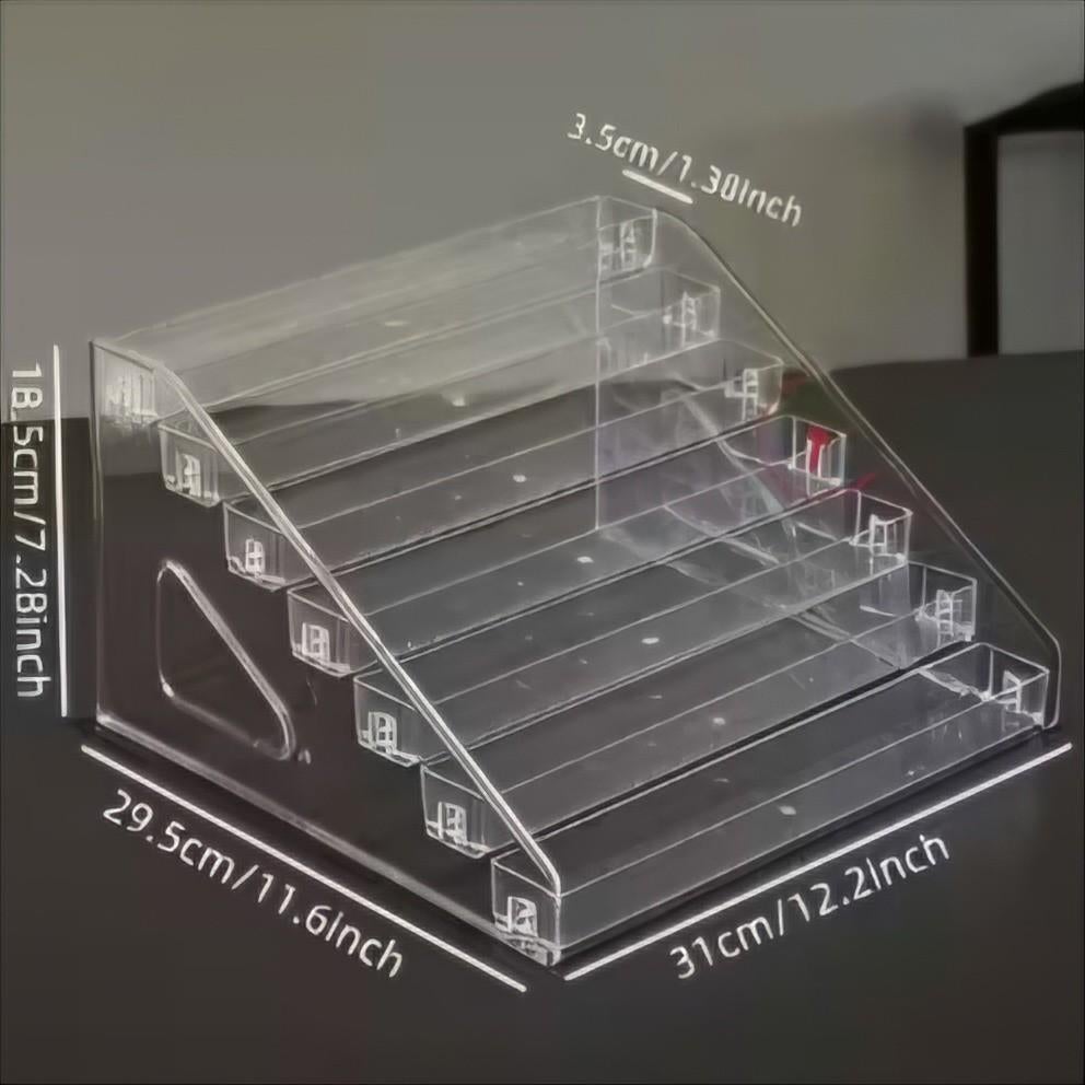 Acrylic stand (kaarten display), Ophalen