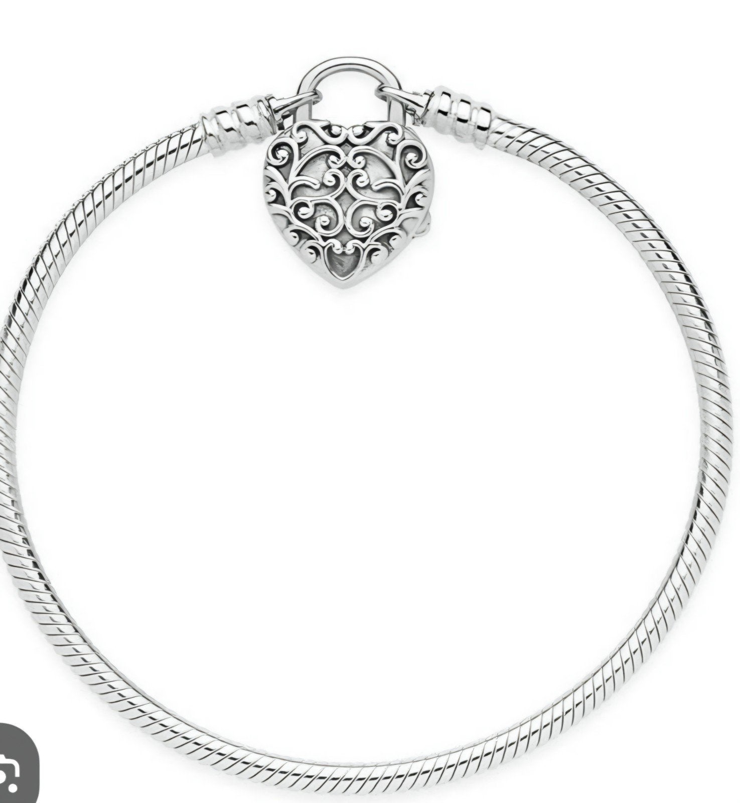 bracelet Pandora, Bijoux, Sacs & Beauté, Enlèvement ou Envoi, Comme neuf, Argent