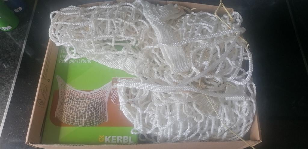 4 hooinetten 90x60 cm / 3x3 cm., Dieren en Toebehoren, Ophalen of Verzenden, Zo goed als nieuw, Overige soorten