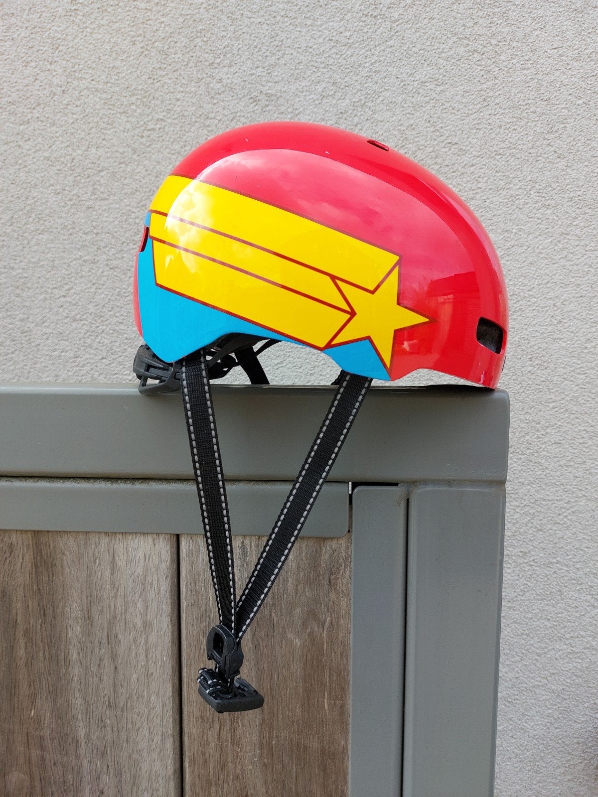 Fietshelm Nutcase, Fietsen en Brommers, Ophalen, Gebruikt, Jongen of Meisje, Nutcase