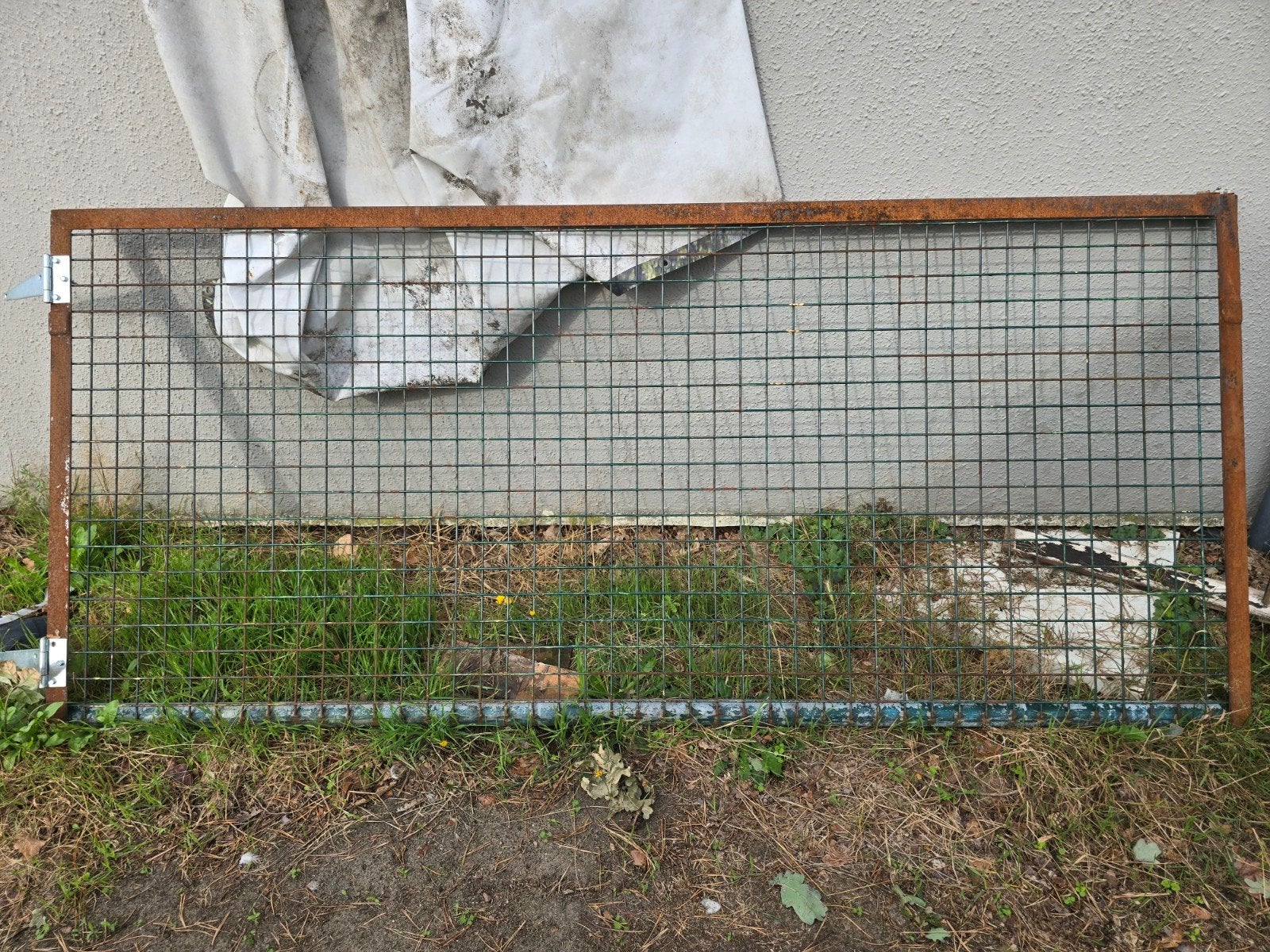 ijzeren poort, Jardin & Terrasse, Portes de jardin, 200 cm ou plus, Portail battant, Enlèvement, 100 à 150 cm